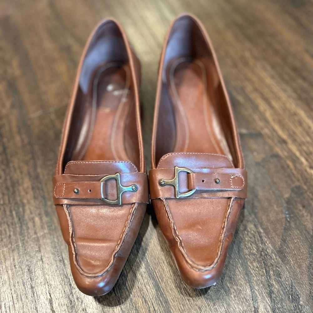 Lauren Ralph Lauren leather flats